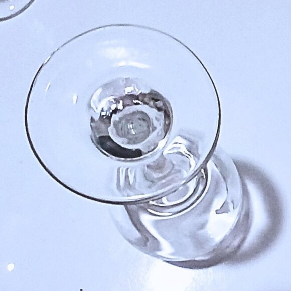 Vintage Libbey Arbys Wine Glass Set of 3 Goblet Christmas Winter Snow Pine Tree - Picture 5 of 5